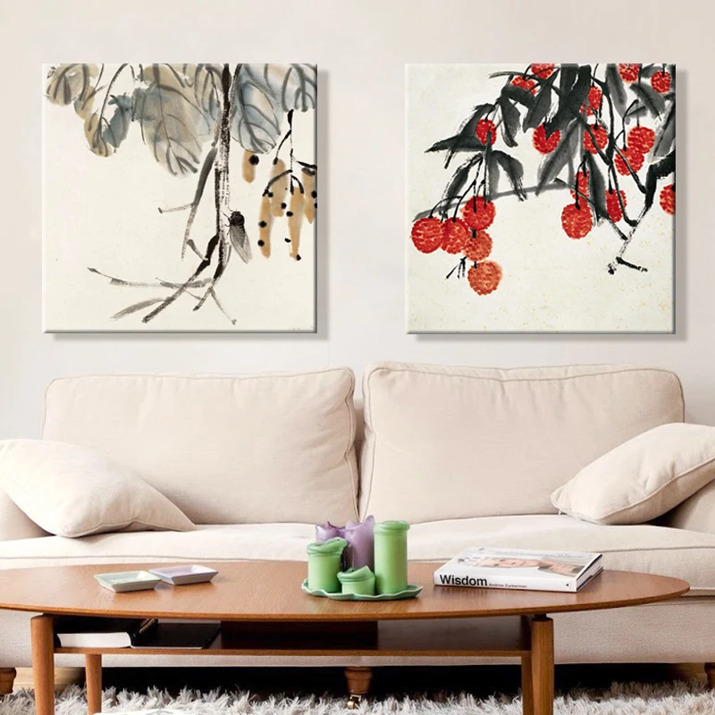 paint by number art painting numbers Qi BaishiFamous painter Handed down classics Famous series Handmade Scenery | Дом и сад