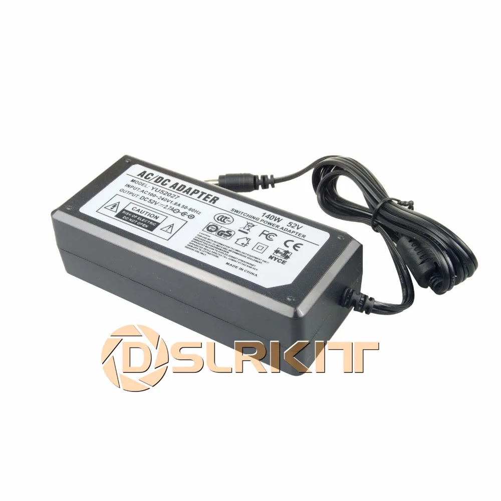

52V 2.7A 140Watt AC to DC Power Supply Adapter 100-240V for PoE Switch Injector