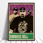 Постер музыкальный певица Cypress Hill, Постер музыкальной группы в стиле хип-хоп, рэп, Постер со звездами, настенное искусство, картина для комнаты, домашний декор, холщовая печать