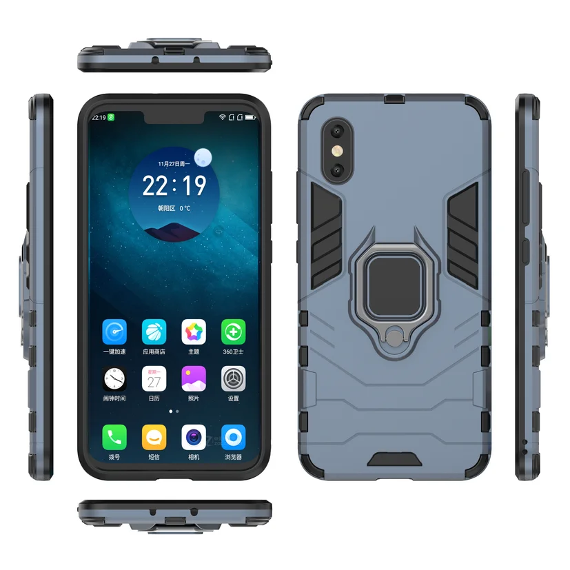 Для Xiaomi Mi 8/Mi8 Pro/8 Lite/8 Explorer/Mi 8X/Mi8 Se чехол Роскошный Hybird Armor противоударный