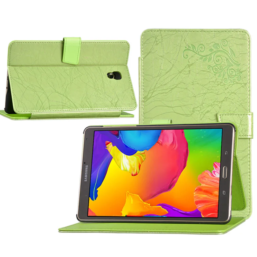 Модный чехол из искусственной кожи с принтом для Samsung GALAXY TAB S 8 4 T705 T700 ''чехол