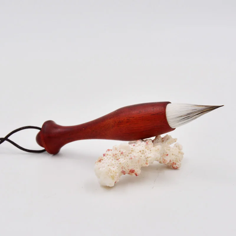 Ручка кисть для каллиграфии старинная китайская роскошная кроличья шерсть