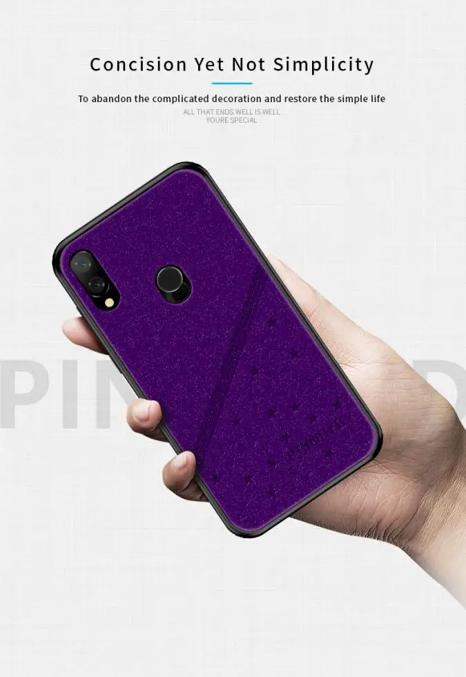 Чехол для Xiaomi Redmi 7/Redmi Note 7 (Note7 Pro) Модный гибридный жесткий чехол Lucky Star мягкий
