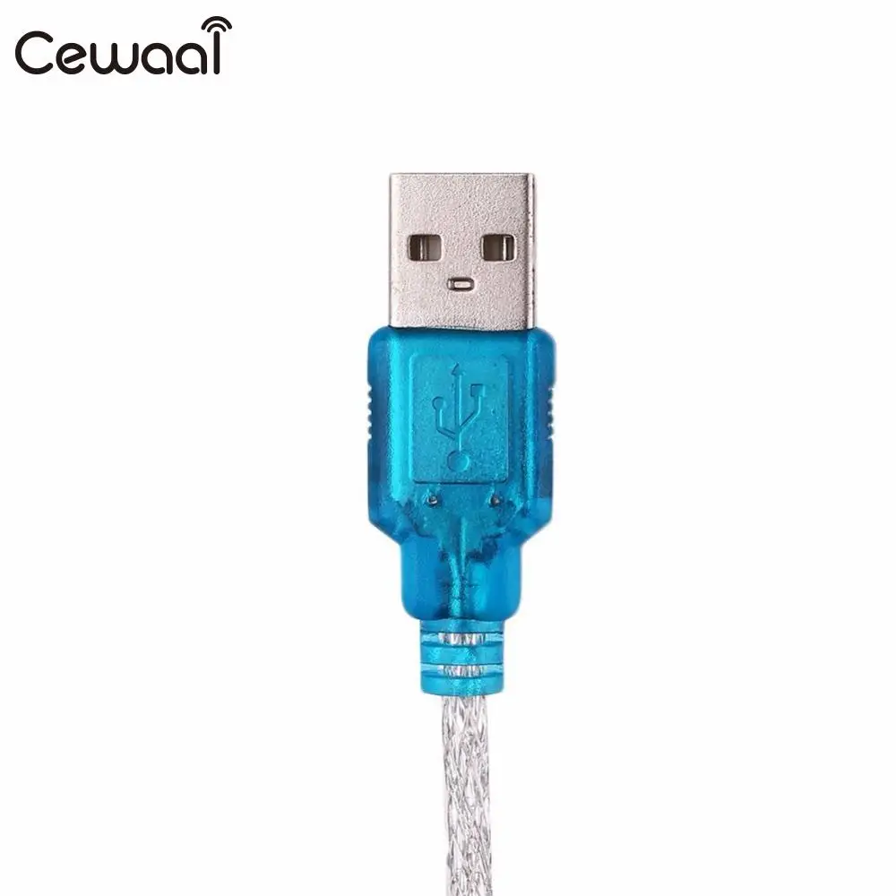 CewaalUSB в RS232 COM порт Serialt PDA 9 Pin DB9 Кабель адаптер prolificic Lead конвертер pl2303 для Windows 7 8 1 XP