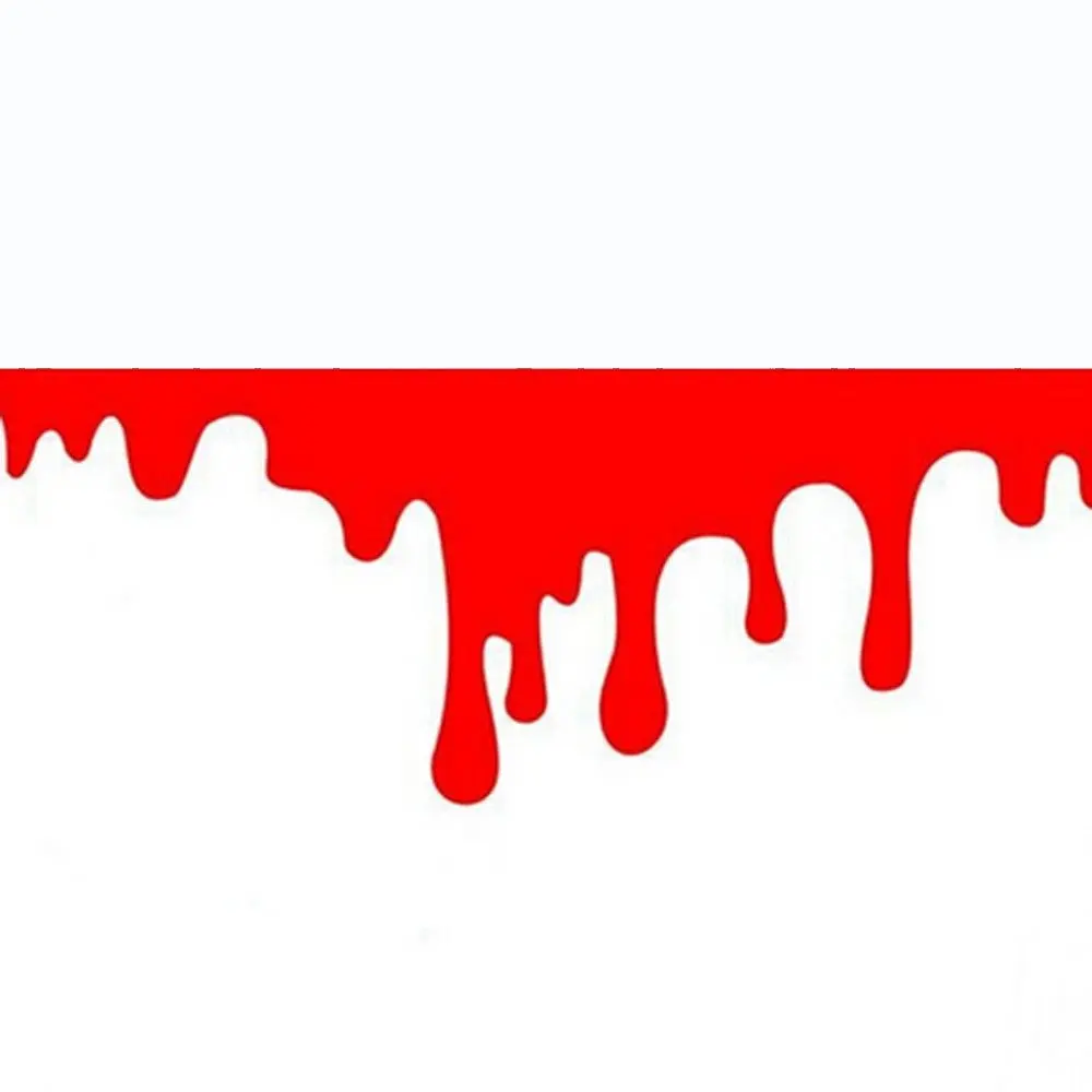 

Red Blood Car Bumper Truck Motorcycle Sticker Funny Decal Removable Decoration