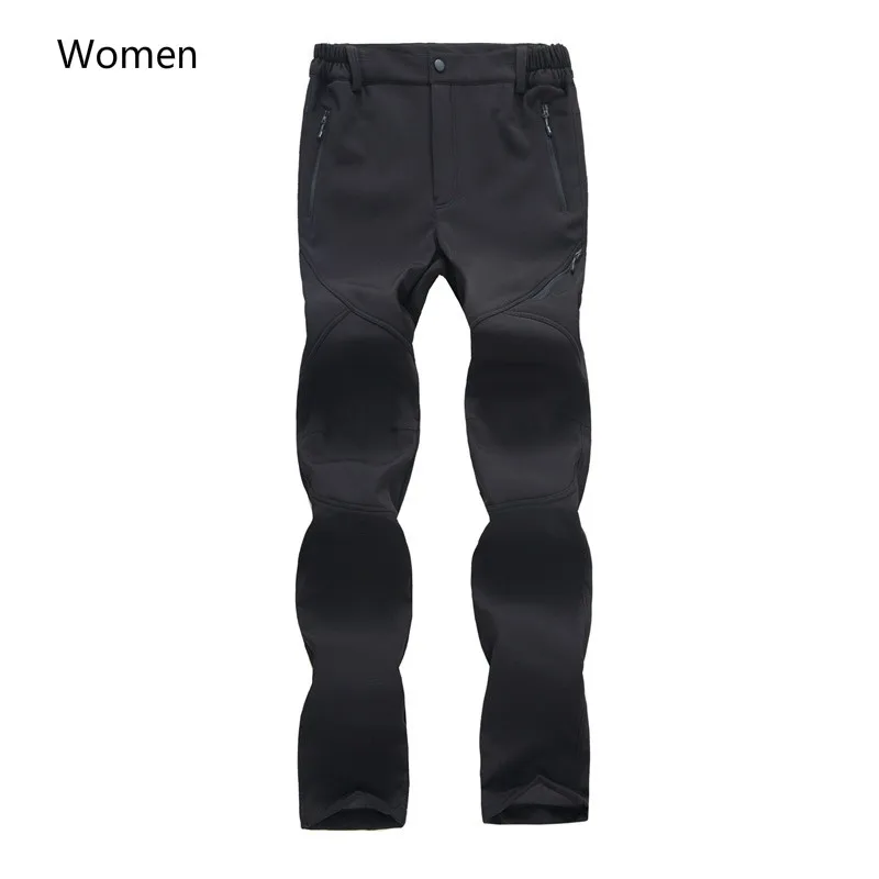 Зимние мужские и женские уличные брюки с высокой проницаемостью мягкой