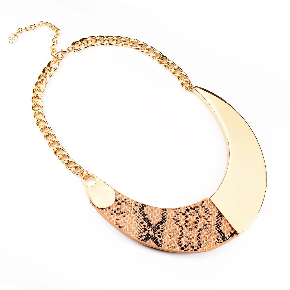 RIMOWA Ювелирные Изделия Ожерелья Для Женщин Преувеличены Золотой Зерна Леопарда