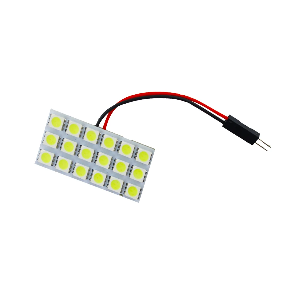 2 шт. 18SMD 5050 светодиодный автоматический панельный светильник для чтения