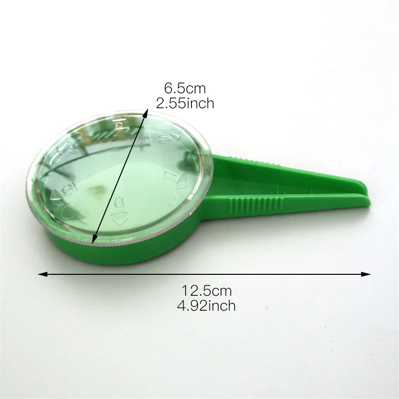 Adjustable Size Plastic Seeder 5 Setting Disseminator Garden Sowing Funnel Type Apparatus Farm Tools | Дом и сад