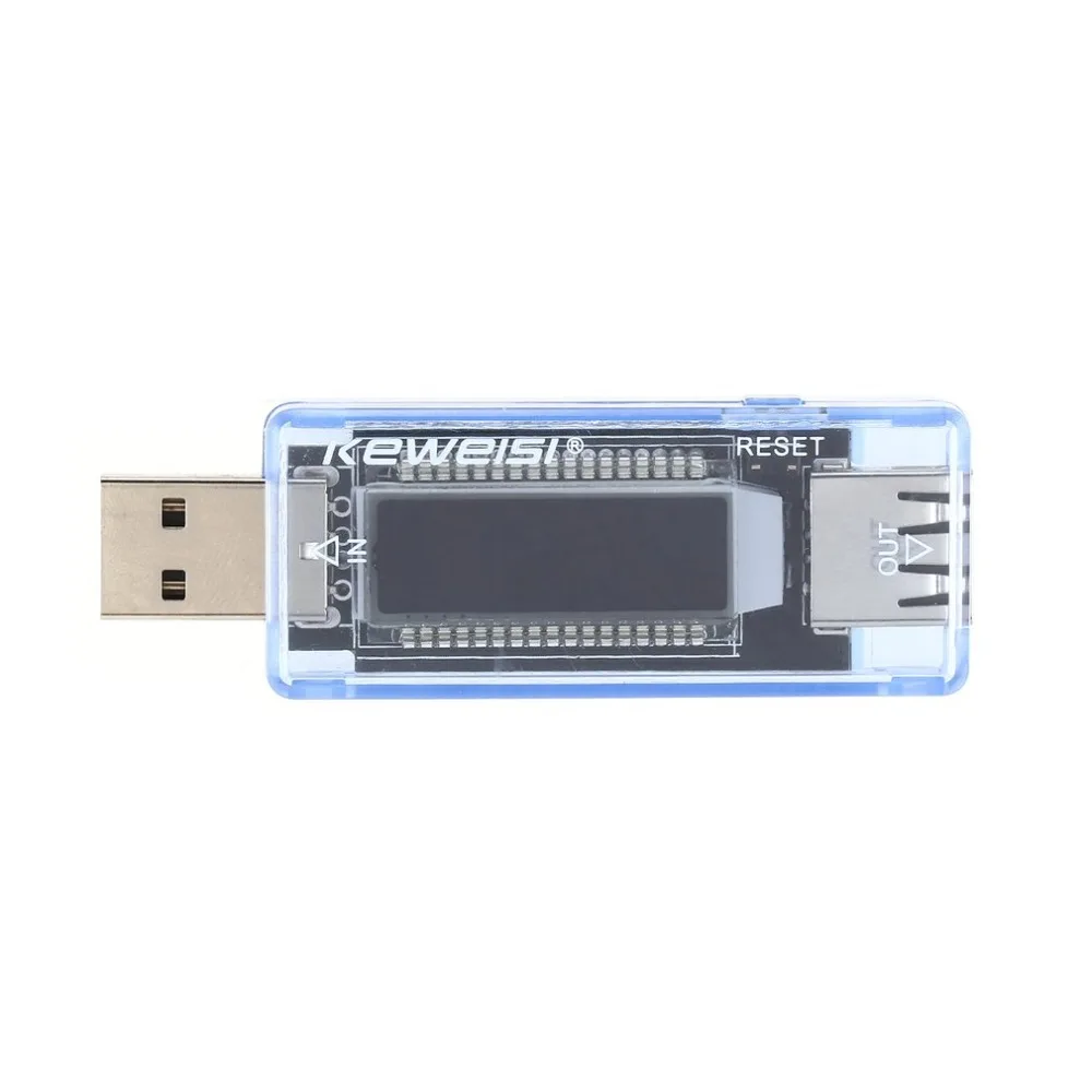 USB тестер напряжения вольтметр измеритель тока зарядное устройство емкости