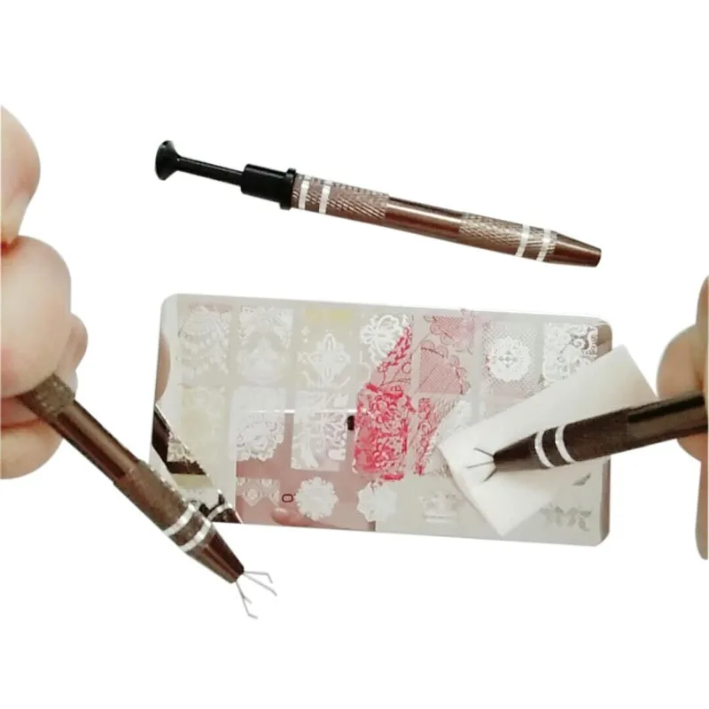 1 шт. маникюрная заставка хлопок коготь чистый шаблон для ногтей штамповки