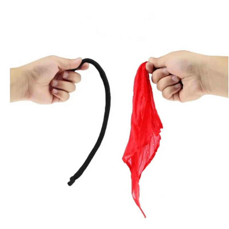 HEY FUNNY 1 piece Rope to Silk Free Shipping Stage Magic Tricks Toys Props Wholesale And Retail Email Explanation Video | Игрушки и