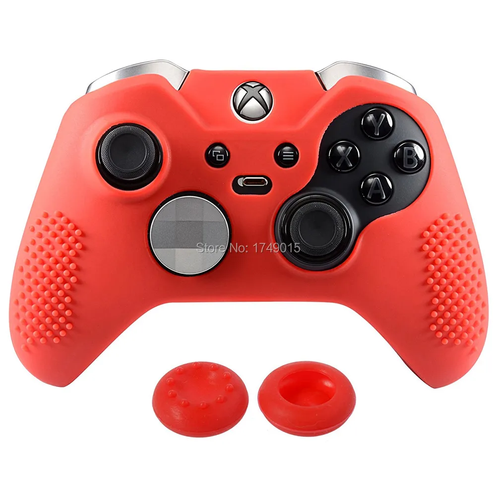 IVYUEEN Шипованный Противоскользящий силиконовый резиновый чехол для XBox One Elite контроллер с 2 джойстиками