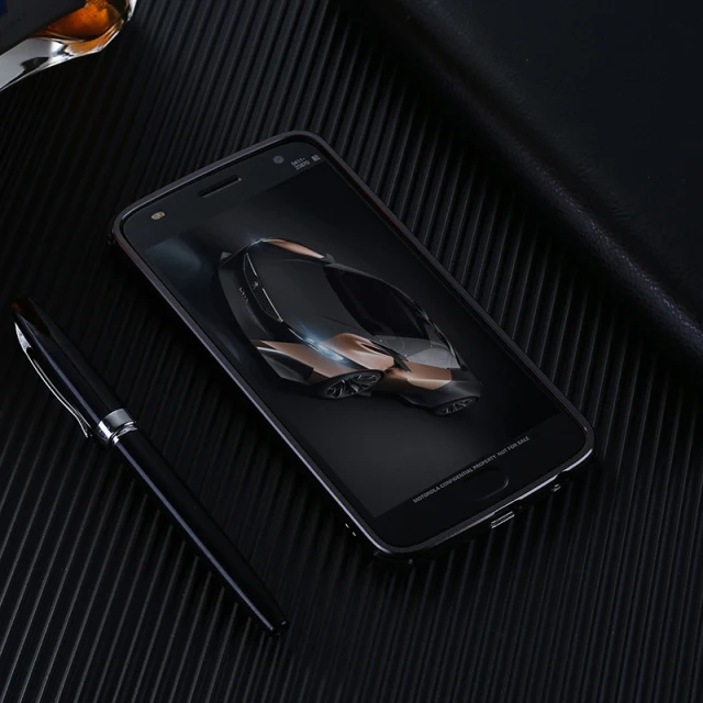 Алюминиевый металлический чехол для Motorola Moto Z2 Z3 Play бампер чехол для Motorola Z2 Play Роскошная рамка для телефона Пластиковая крышка для Moto Z3 Play