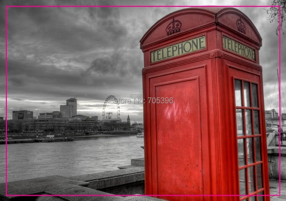 Туристические магниты красный почтовый ящик Лондона сувенир из Британии фото