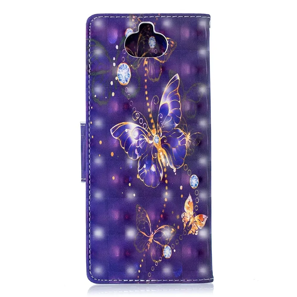 3D чехол для Sony Xperia 10 I3113 I3123 I4113 I4193 Xperia10 Чехол Флип кожаный XA3 I 3113 3123 4113