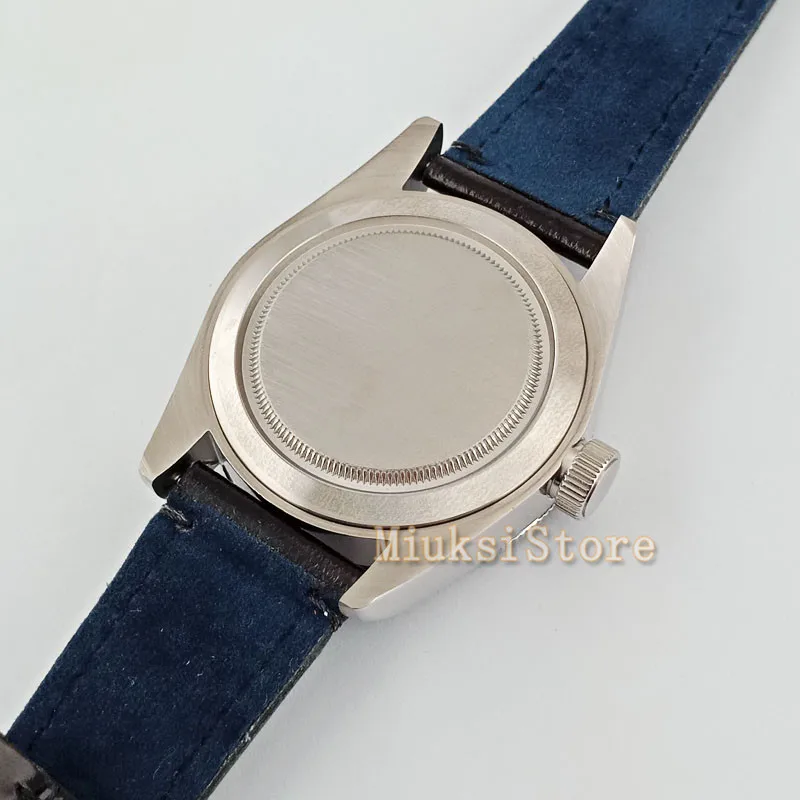 41 мм черный стальной ремешок nouvelle автоматический мужской режим faux chronographe Classique pour