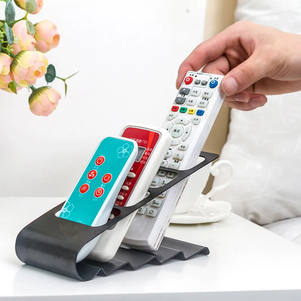 ТВ/DVD/VCR Органайзер 4 рамка пульт управления для хранения практичный мобильный
