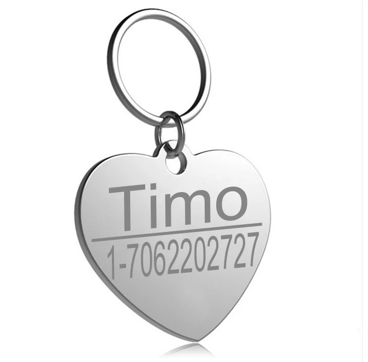 Идентификационные бирки для собак персонализированная глубокая гравировка