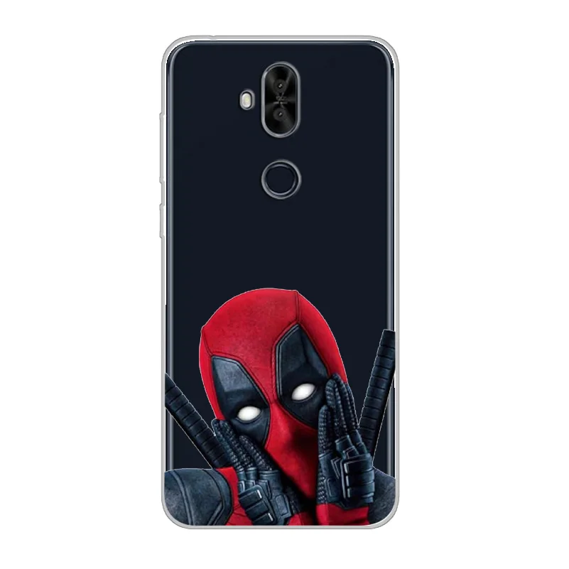 ciciber For ASUS Zenfone Max Pro M1 ZB601KL ZB602KL ZenFone M2 ZB631KL ZB633KL Phone Cases Soft TPU Marvel Deadpool |