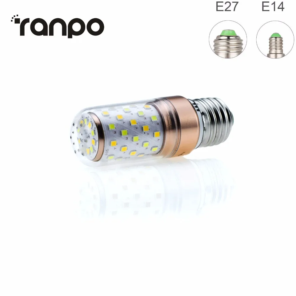 3 вида цветов E27 E14 LED Кукуруза лампа свеча Золотой Алюминиевый энергосберегающий