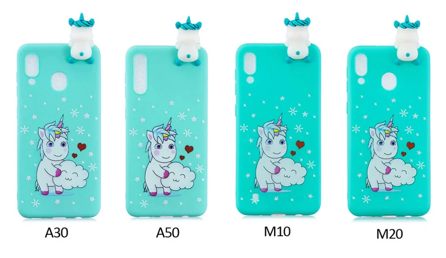 Милая панда, Единорог "," Сова "," Кошка "3D мягкий TPU чехол для samsung J4 J6 A6 A8 плюс A7 A10 A20 A30 A50 A10S A20S A30S A50S чехол Coque