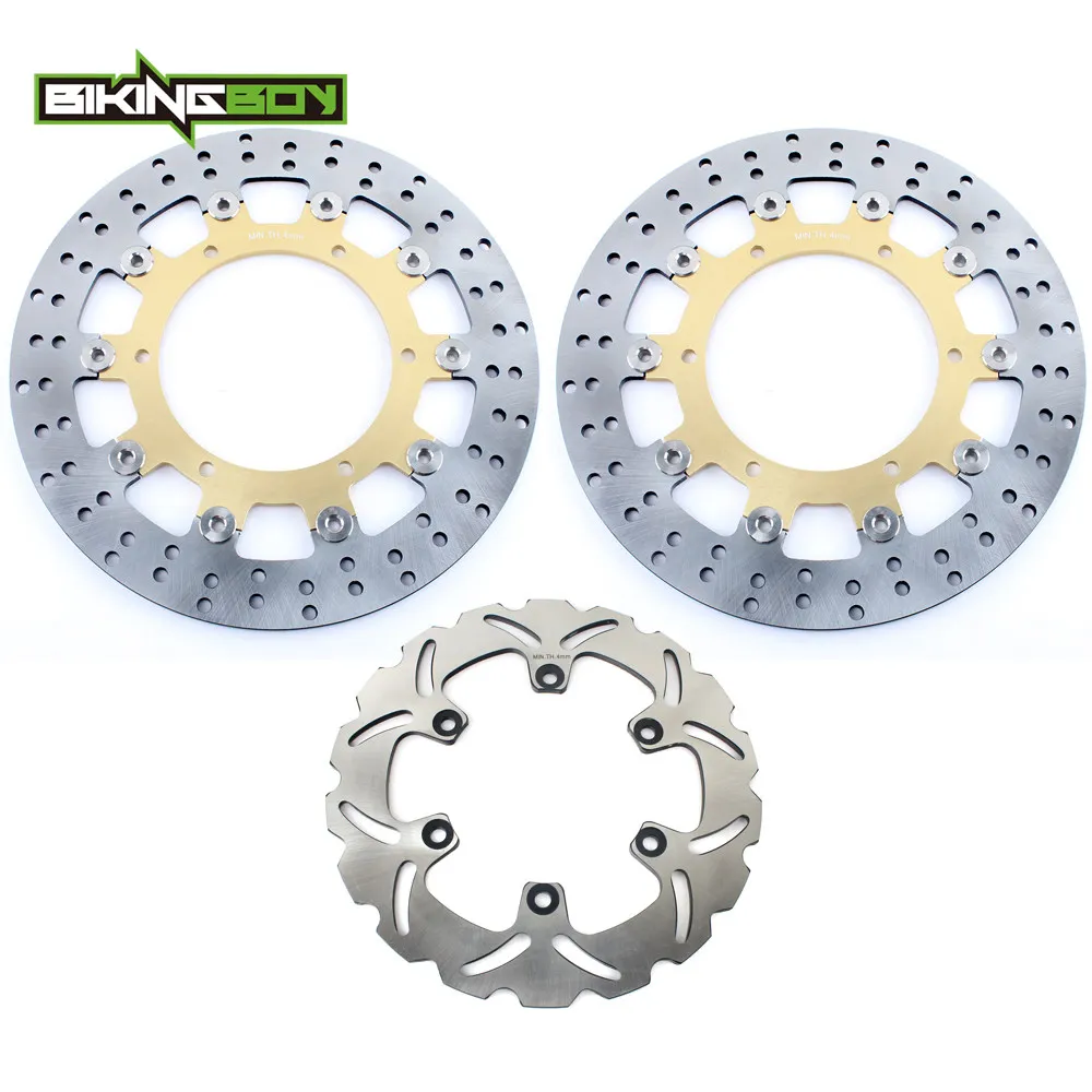 Передние и задние тормозные диски BIKINGBOY YZF R1 98-01 600R THUNDERCAT 1000R THUNDERACE TDM 900 02-14 XT660Z TENERE