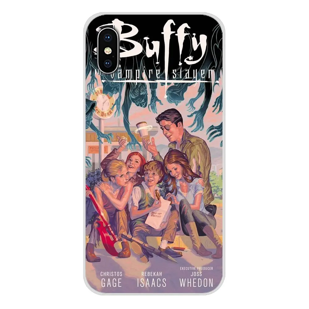 Аксессуары чехлы для телефонов Buffy The Vampire Slayer Samsung Galaxy S4 S5 MINI S6 S7 edge S8 S9 S10 Plus Note 3 4 5 8