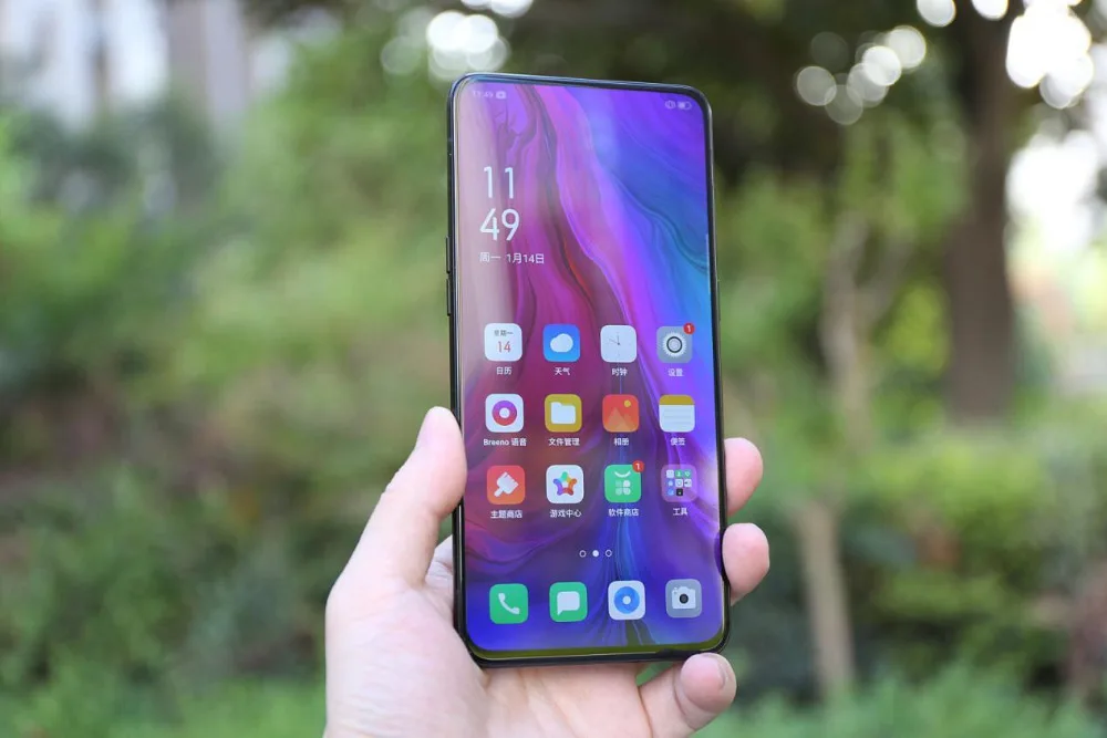 OPPO Reno 10x zoom 6," полноэкранный NFC Snapdragon 855 6,6" Super VOOC Octa Core 48MP+ 13MP+ 8MP отпечаток пальца ID