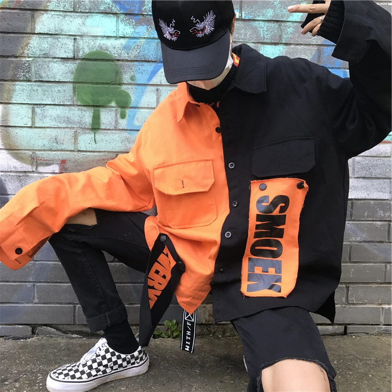 Куртка-бомбер в стиле унисекс BF Harajuku с нашивками, винтажное пальто, Дизайнерская куртка с нашивками в виде букв, Женская Базовая куртка большого размера