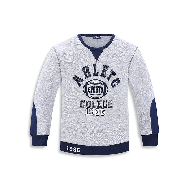 Весна 2019 новые стильные толстовки с длинными рукавами для мальчиков и свитер