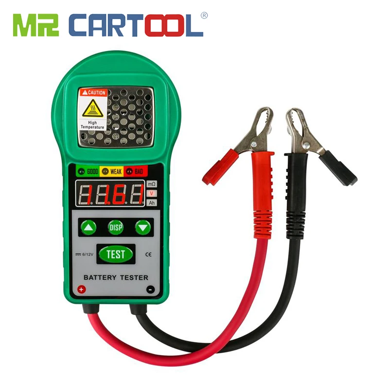 Mr Cartool автомобиля анализатор тестер для батарей 6/работающего на постоянном токе