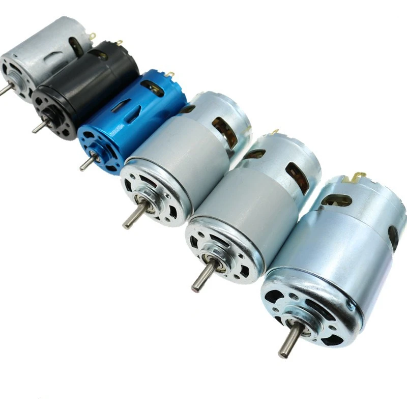 

Двигатель постоянного тока 6 В/7,4/12 V/18 V/24 V 3000-15000 об/мин Высокая скорость большой крутящий момент DC 390/540/550/555/775/795/895 ручной Электрический миксе...