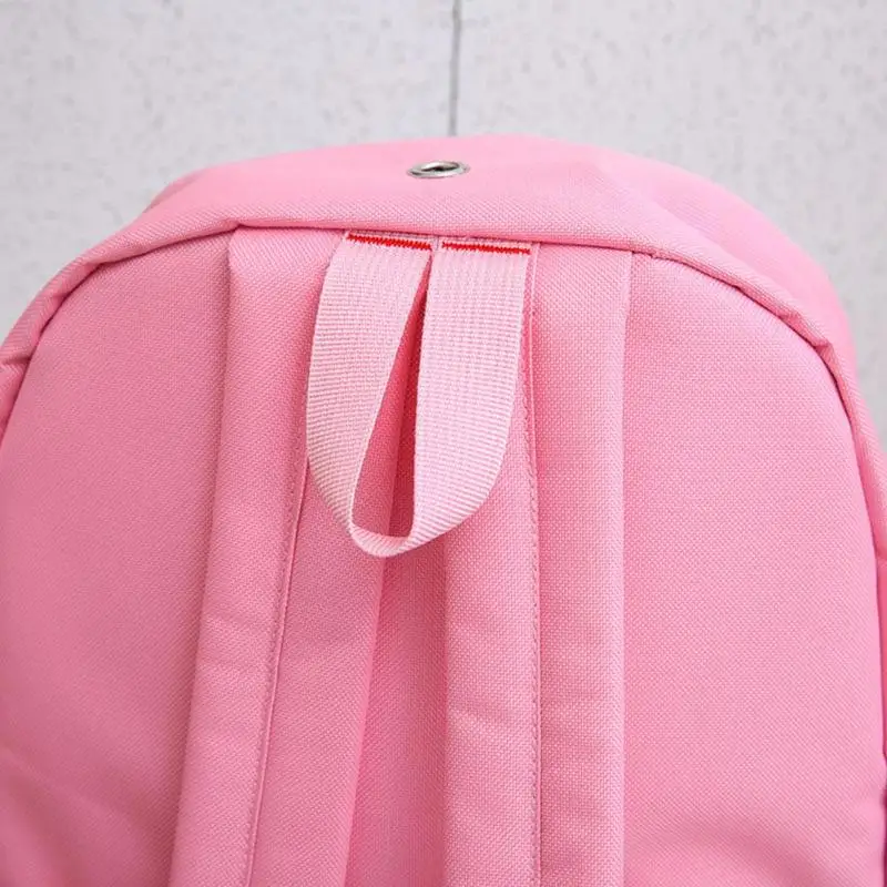 4 шт./компл. лента цепь с буквенным Mochila рюкзак туристические рюкзаки для отдыха школьные рюкзаки для девочек-подростков, школьный рюкзак