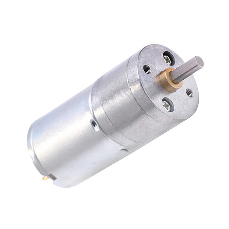 JGA25 370 DC мотор двигатель с редуктором 6V 12V электрический высоким крутящим моментом