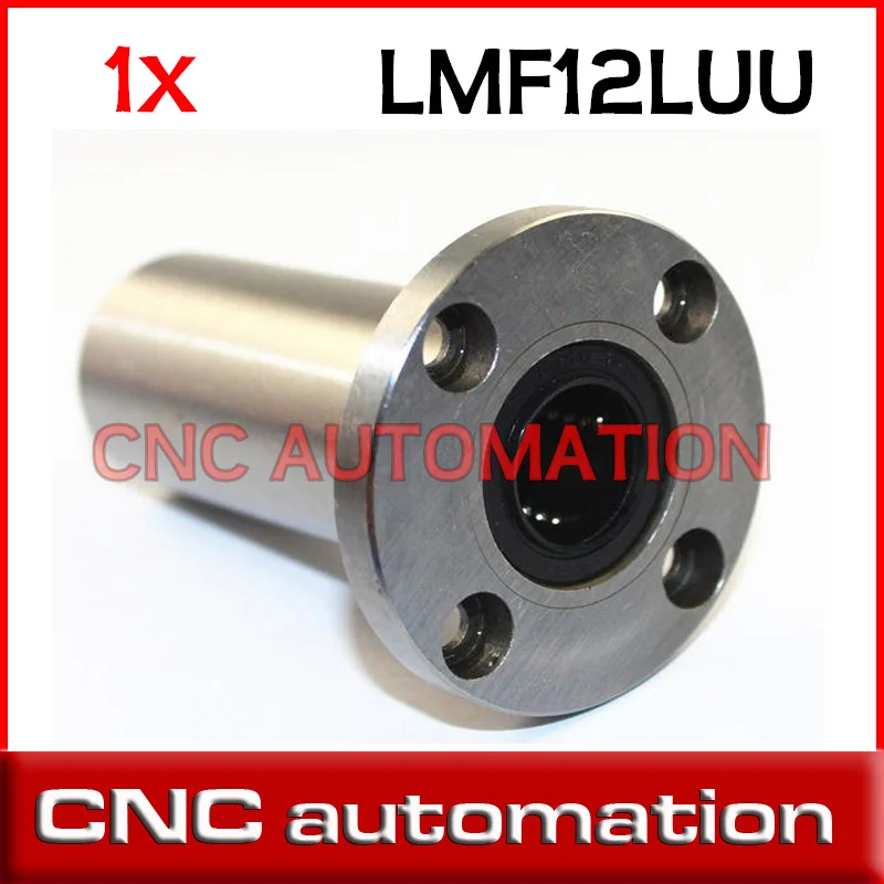 LMF12LUU 12 мм Длинный круговой Фланцевый Тип Линейный подшипник CNC части