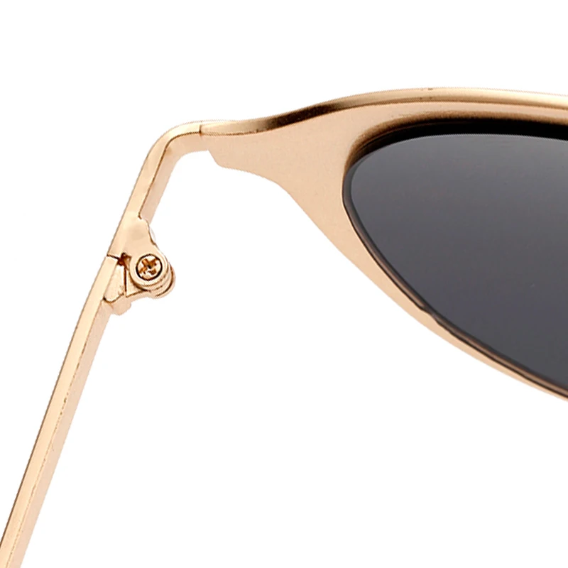 CALIFIT бренд кошачий глаз модные солнцезащитные очки с зеркальным покрытием линз