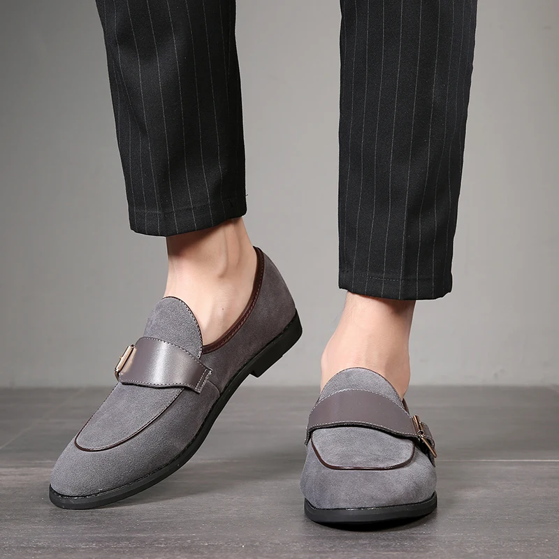 Yomior Fashion Summer Men Dress Leather Shoes Handmade Brogue Style Party Wedding Shoes Man Flats Loafers Oxfords Formal Shoes