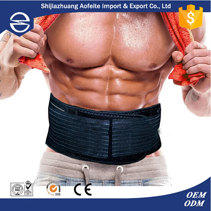 Турмалиновый пояс для поддержки спины мужчин тепловой Поясничный