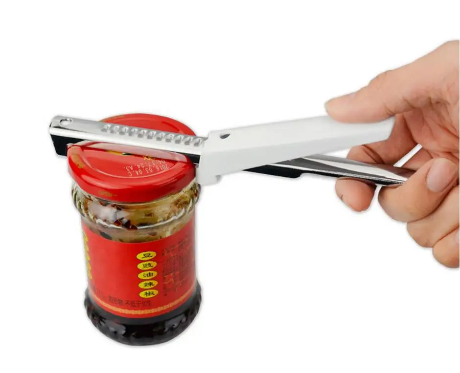 

1PC Adjustable Jar Opener For Arthritis Easily Opens Lids Can Bottle Opener Gripper Abridor Para Regalar Bottle Opener QA 112