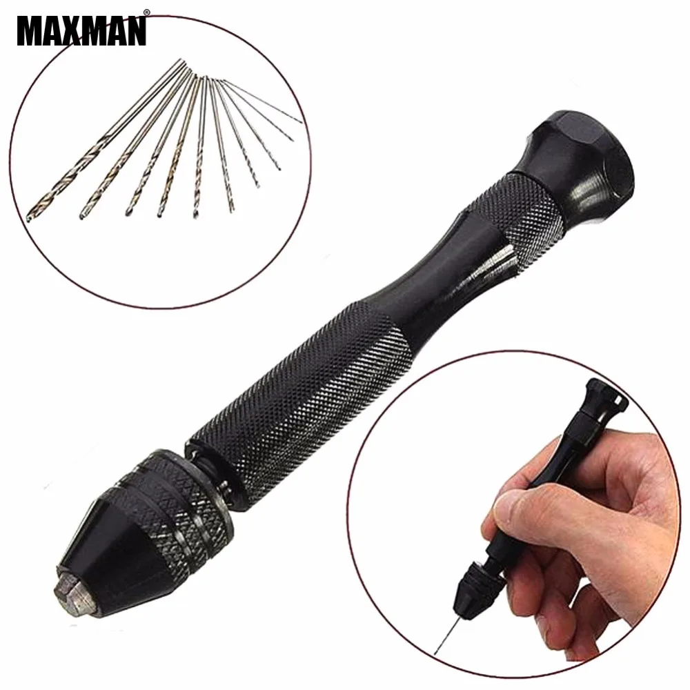 Миниатюрный ручной алюминиевый сверлильный патрон MAXMAN 0 3-3 2 мм микро инструмент