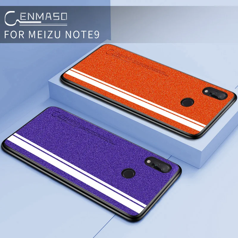 Для Meizu Note 9 чехол для Meizu M9 Note модный кожаный мягкий защитный чехол для задней панели для Meizu Note9 противоударный чехол Funda
