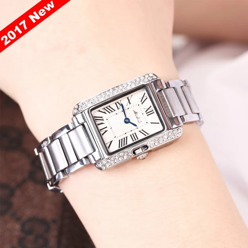 Продвижение машали женские часы Топ бренд Роскошные повседневные кварцевые дамы