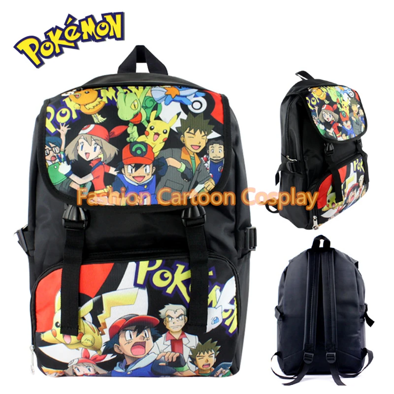 Горячая Pokemon Go Рюкзак Мультфильм Аниме Пикачу школьный ранец игра Карманный