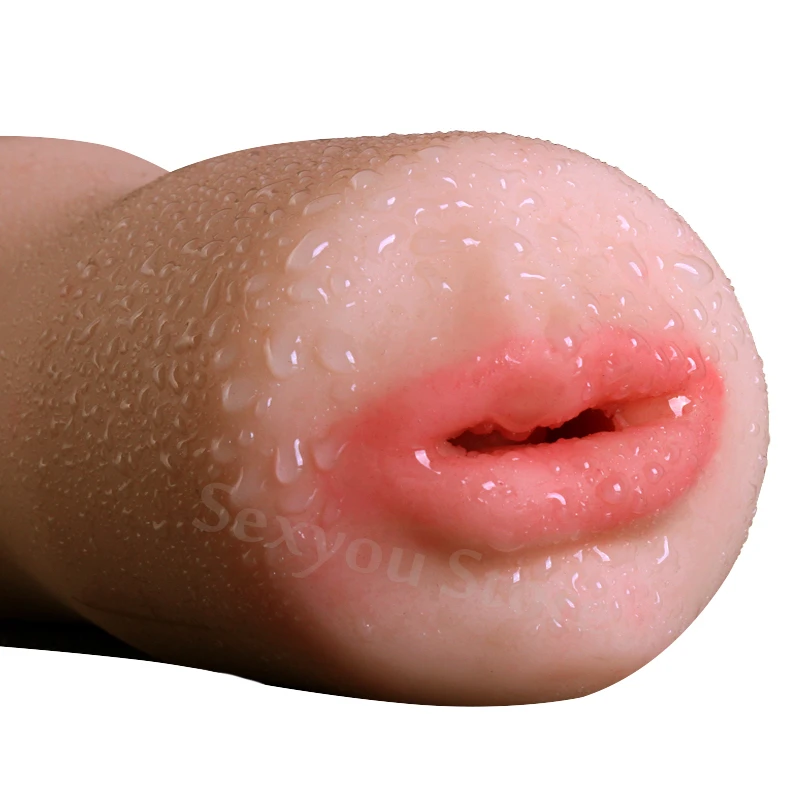 Глубокий секс Pocket Pussy Stroker оральный рот орального секса Секс игрушки для мужской