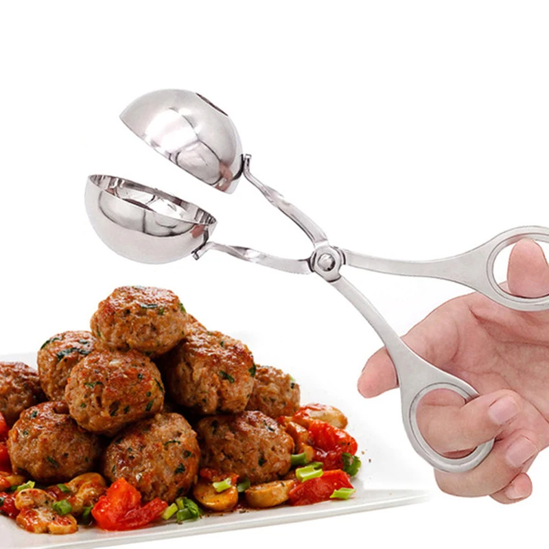 Кухонная утварь из нержавеющей стали для приготовления мясных шариков