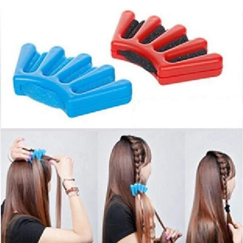 Модный Новый Чудо губка для плетения Волос Твист Стайлинг оплетка инструмент