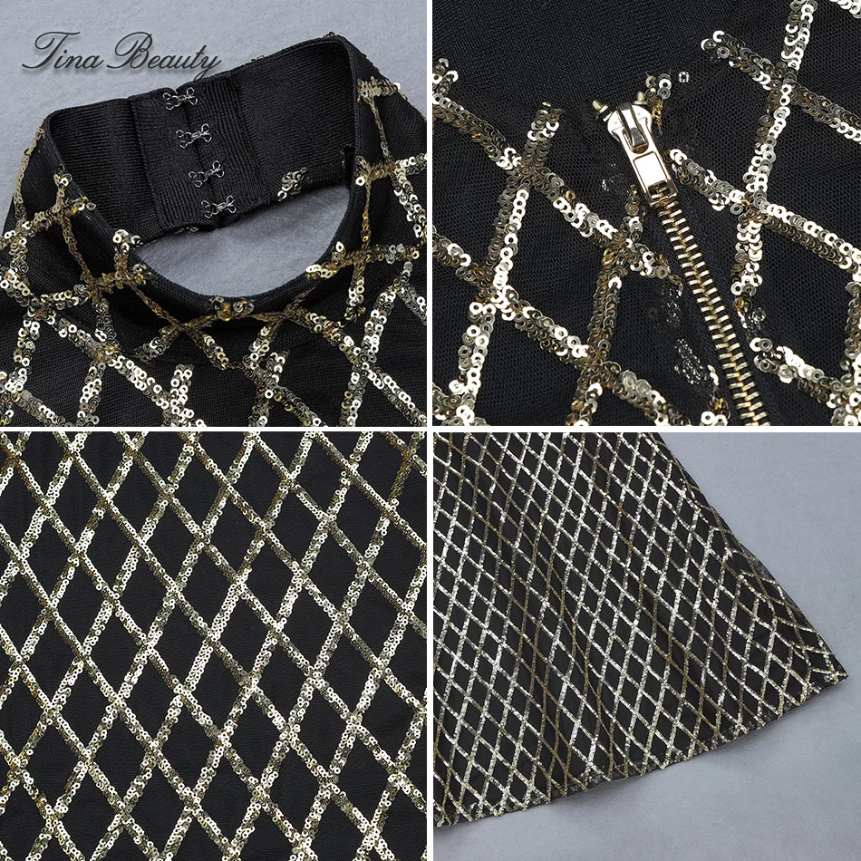 

Womens Elegant Glitter Mesh Maxi Dress Long Sleeve Plaid Sequin Slim Party Dress Trumpet Mermaid Chirstmas Sexy Dresses Vestidos