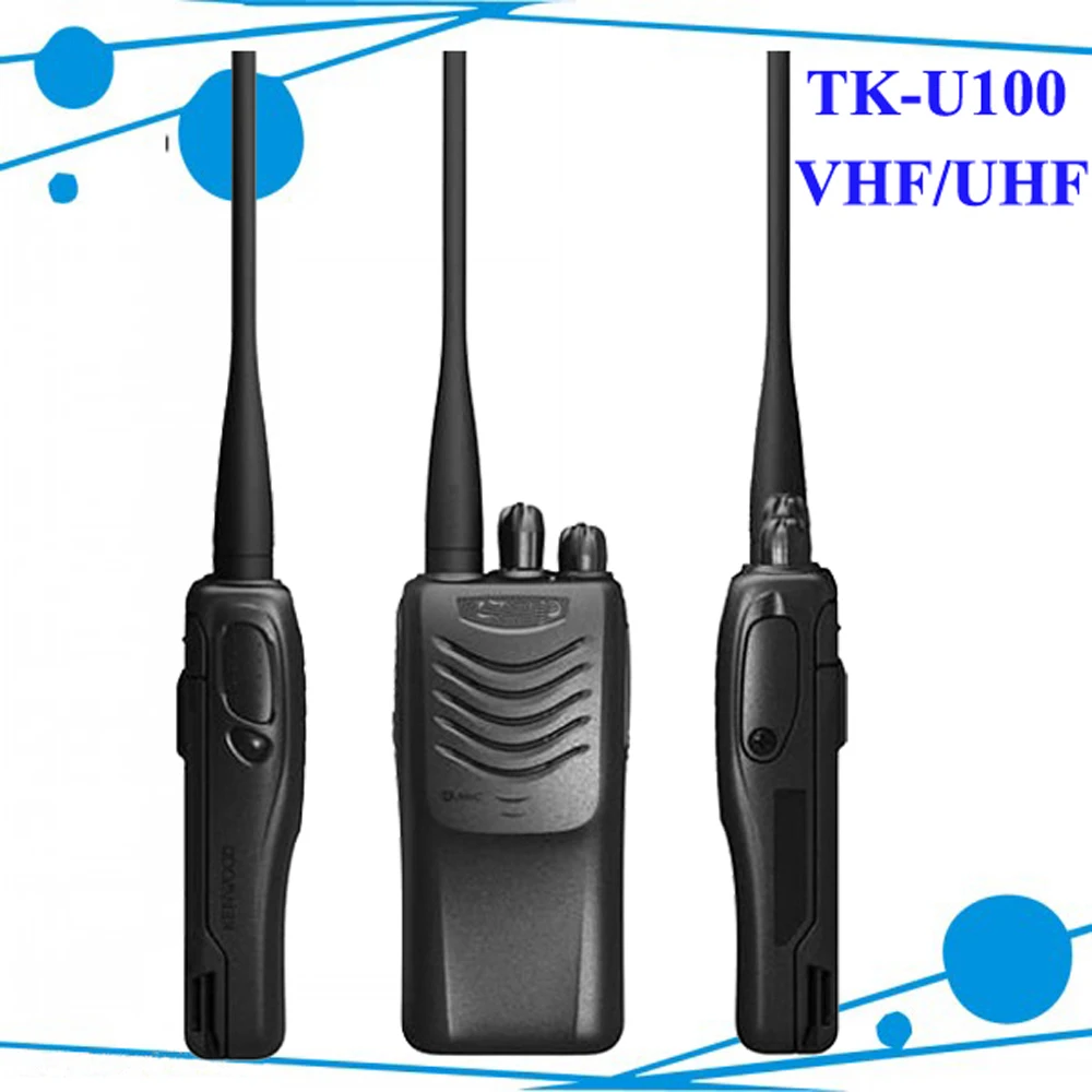 

DHL бесплатная доставка, 2 шт./лот, 5 вт, двухсторонняя радиосвязь VHF tku100