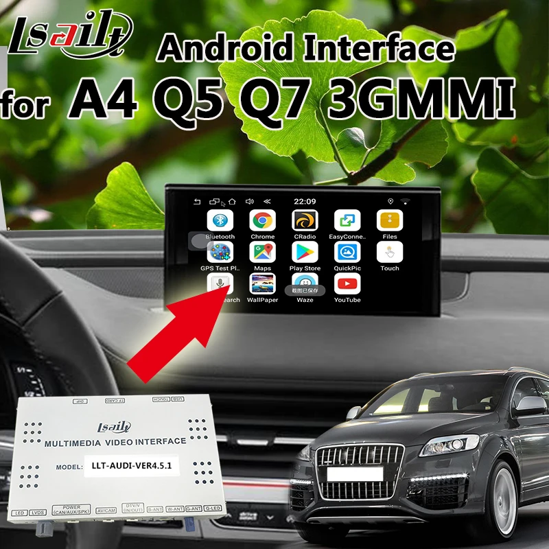 Android 6 0 GPS навигатор 3G для AUDI MMI Q7 A8 A6 с Mirrorlink Wi Fi навигацией в реальном времени